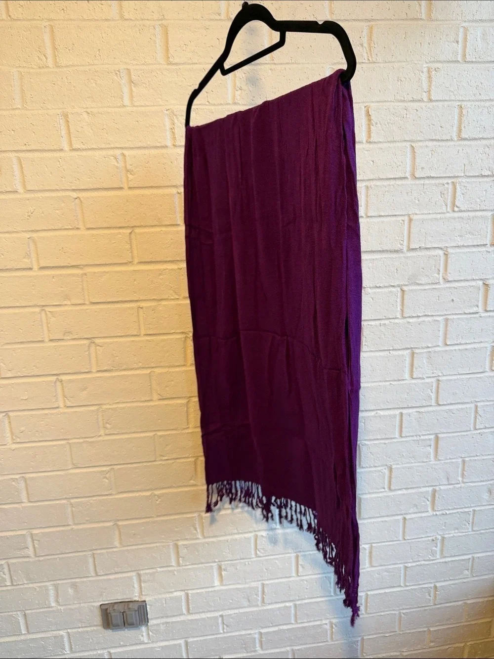 N/A purple tasseled
